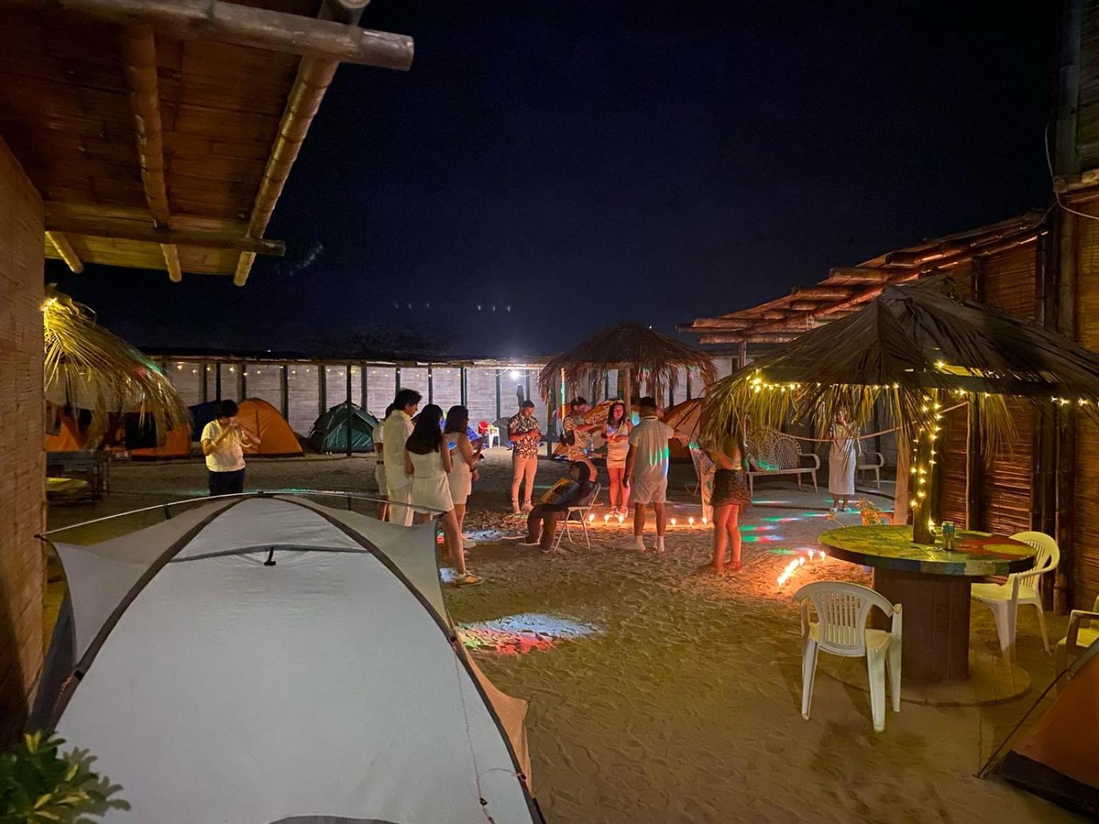 Отель Pepon Surf Camp Манкора Экстерьер фото