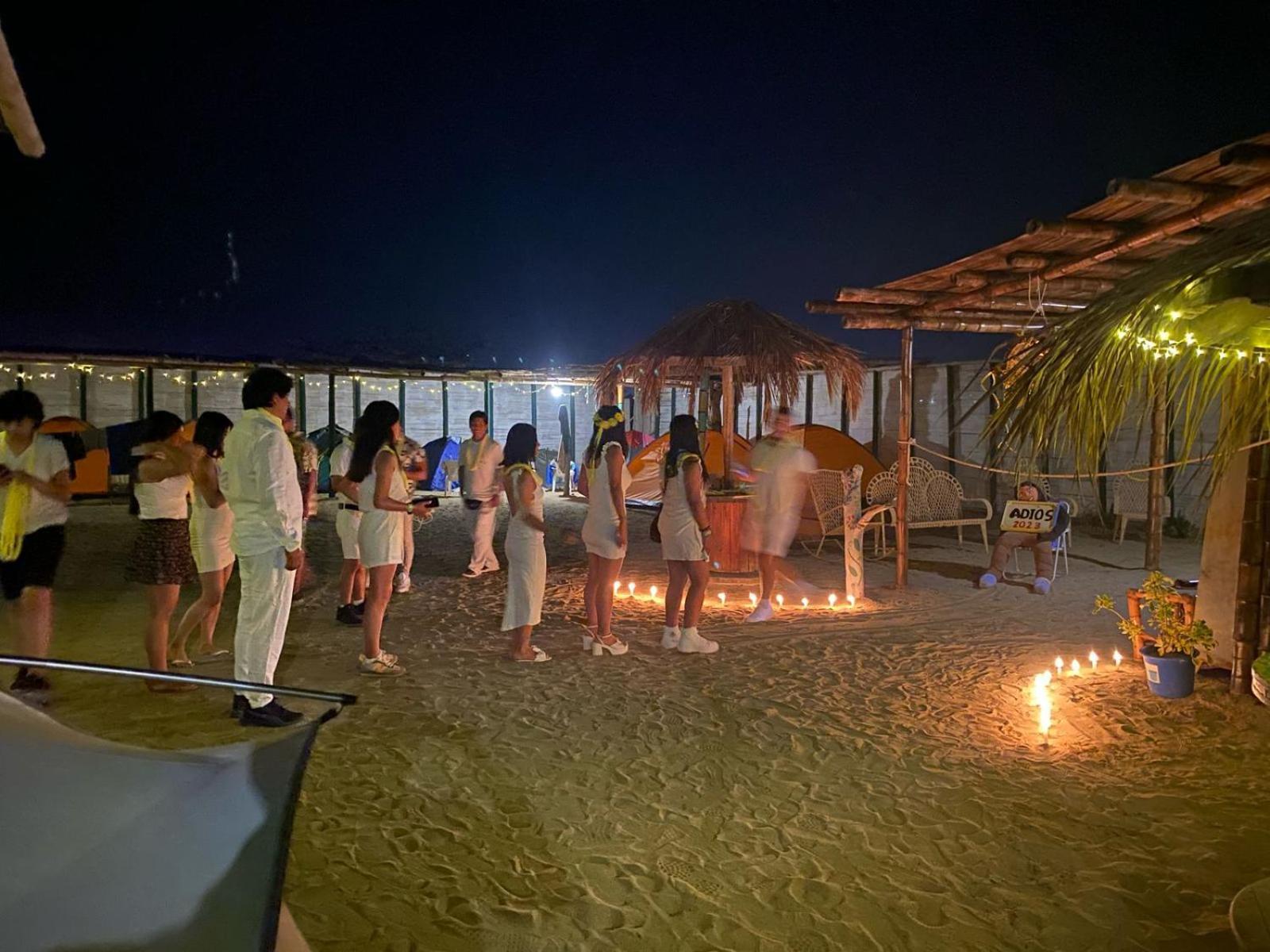 Отель Pepon Surf Camp Манкора Экстерьер фото