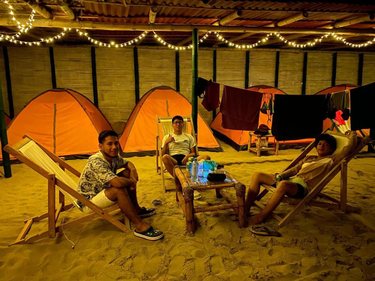 Отель Pepon Surf Camp Манкора Экстерьер фото